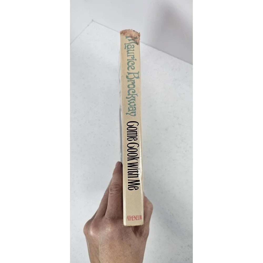 Come Cook with Me Maurice Brockway Vintage HC Intro by‎ Pauline Trigere 1967
